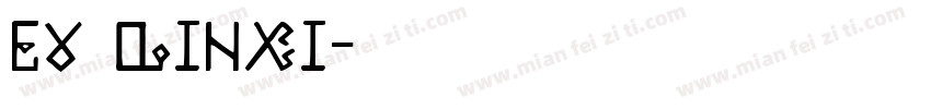 Ev Qinxi字体转换
